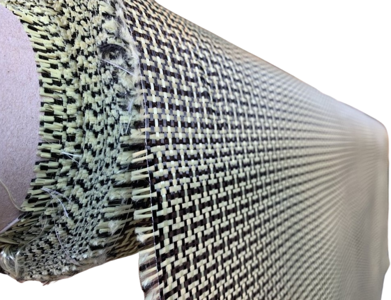 aramid-uhlíková tkanina fa – upraveno